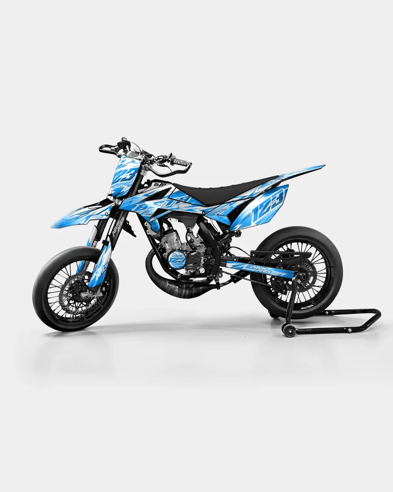 CALYPSO - Kit deco BETA 50cc - Bleu