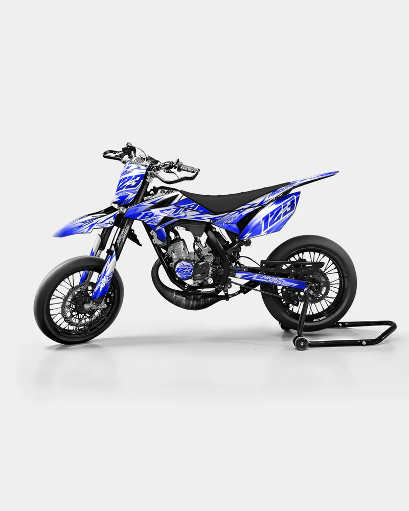 CALYPSO - Kit deco BETA 50cc - Bleu Foncé