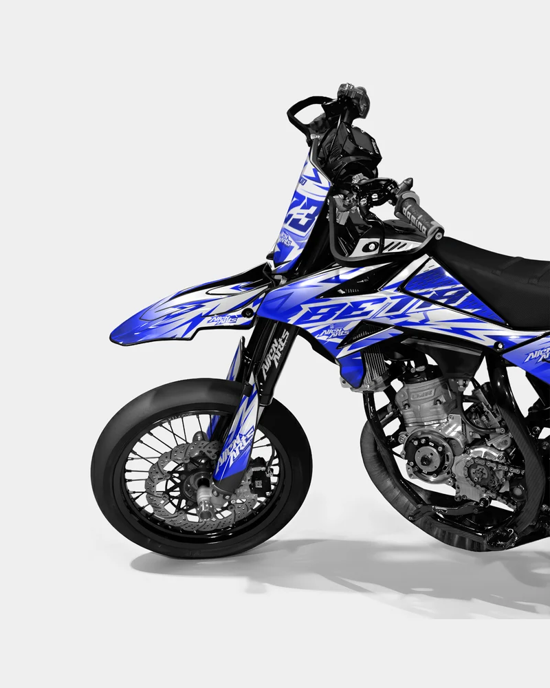 CALYPSO - Kit deco BETA 50cc - Bleu Foncé