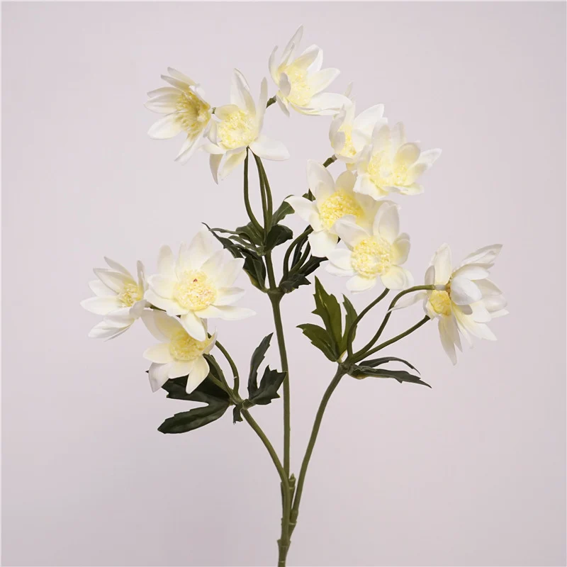 Real-Touch Löwenzahn Kunstblume, 65 cm, 12 Blüten, für Vasen, Hochzeitsdekoration, Inneneinrichtung