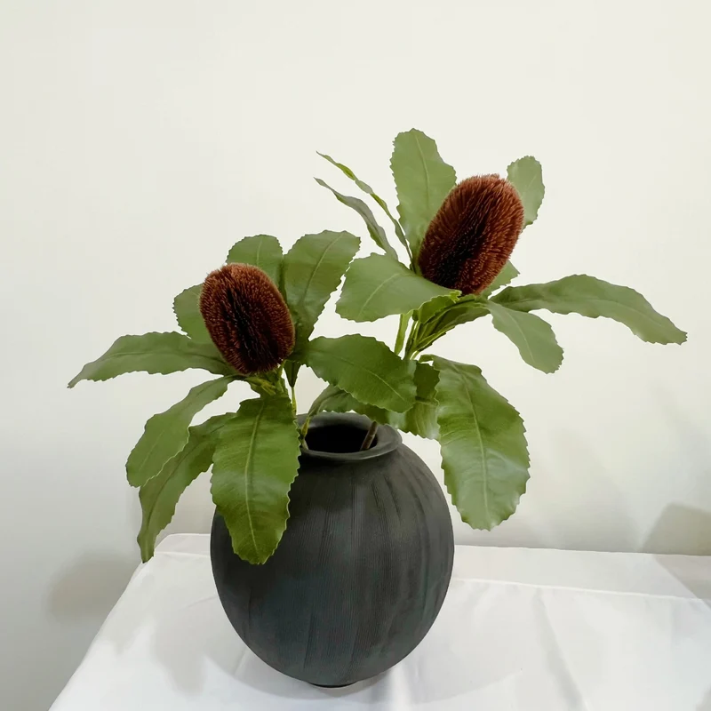 Künstliche Blumen, 55 cm Kunststoff Imperiale Blume, Realistische Nachbildung für Hochzeiten, Dekoration, Floristik, Innenbereich