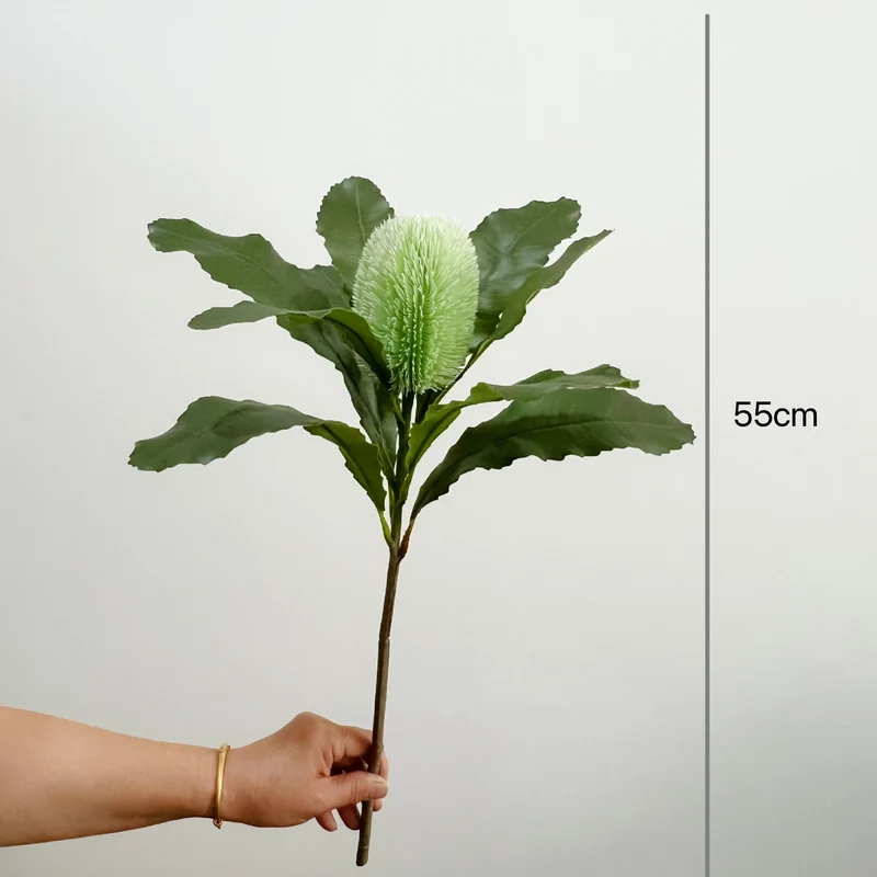 Künstliche Blumen, 55 cm Kunststoff Imperiale Blume, Realistische Nachbildung für Hochzeiten, Dekoration, Floristik, Innenbereich