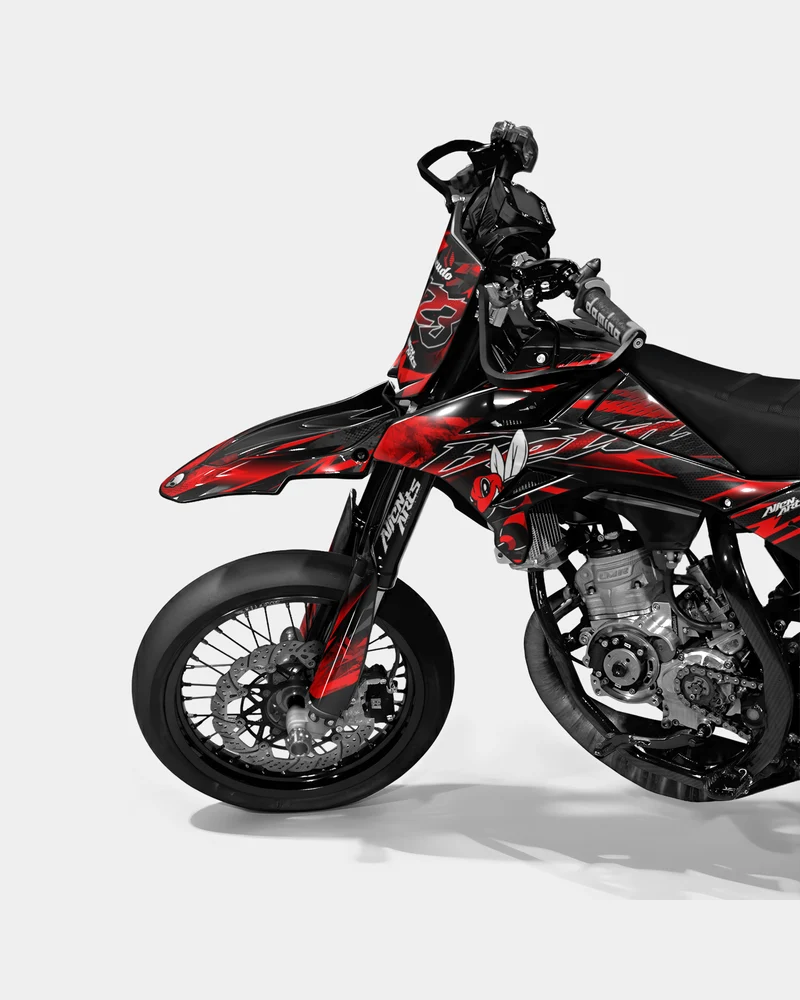 LISSE - Kit deco BETA 50cc - Rouge