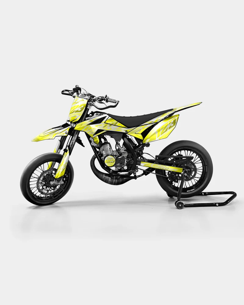 CALYPSO - Kit deco BETA 50cc - Jaune