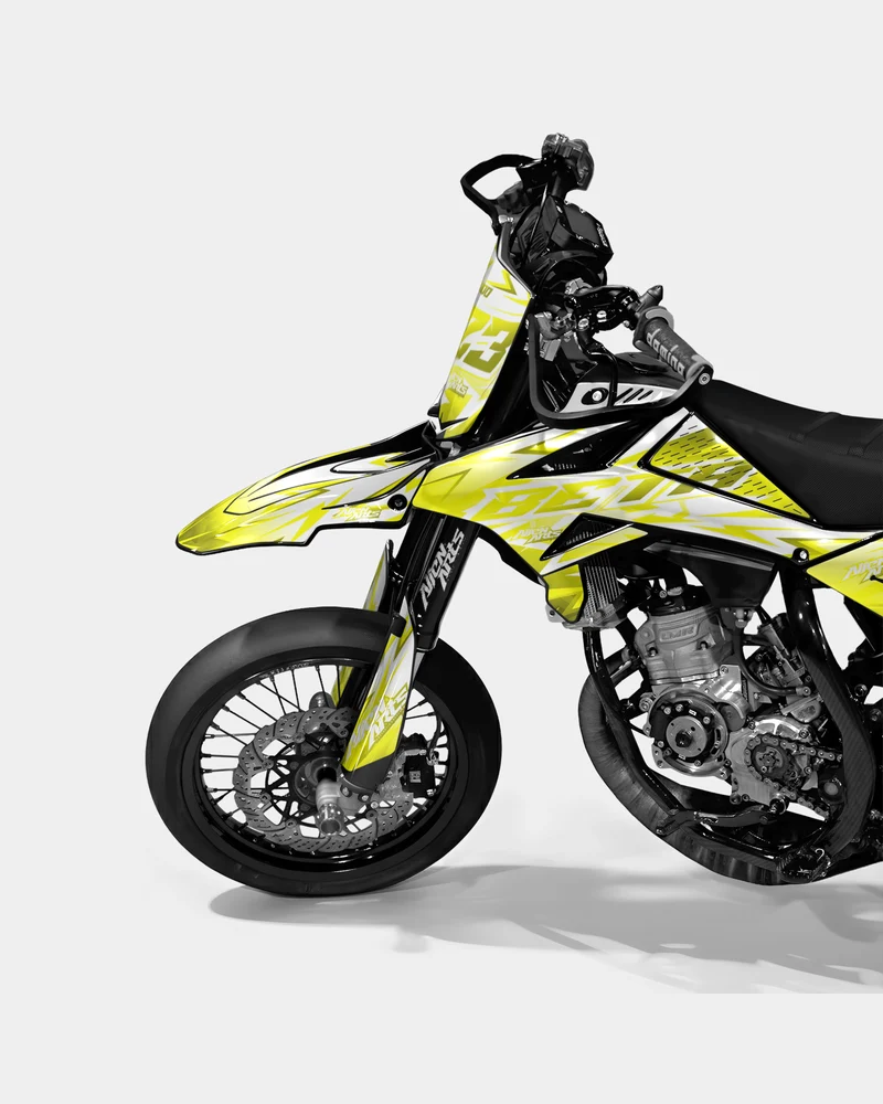 CALYPSO - Kit deco BETA 50cc - Jaune