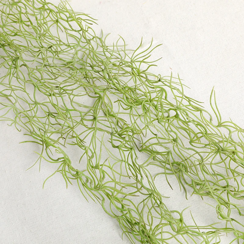 130 cm Luftpflanze Tillandsia, Real-Touch Kunststoff, Indoor-Deko, Wandschmuck, für Hochzeiten, Cafés, Hotels