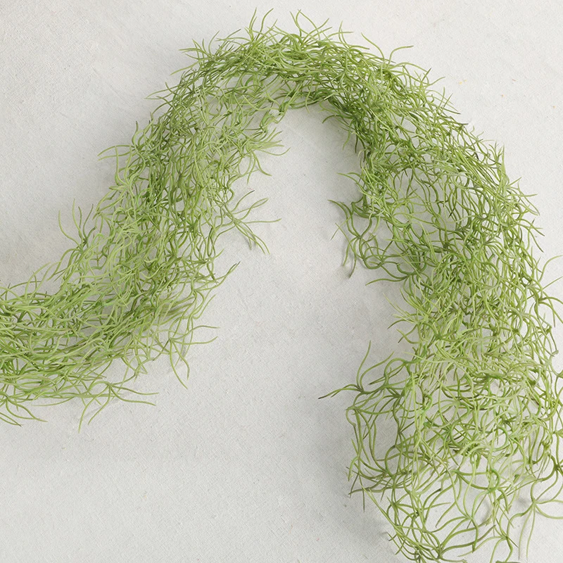 130 cm Luftpflanze Tillandsia, Real-Touch Kunststoff, Indoor-Deko, Wandschmuck, für Hochzeiten, Cafés, Hotels