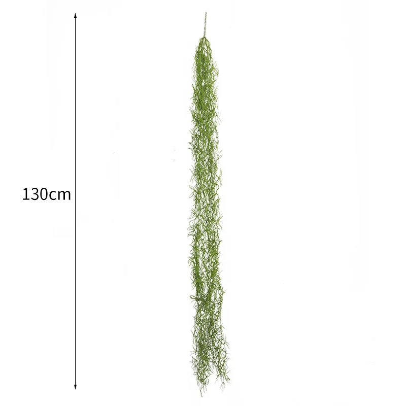 130 cm Luftpflanze Tillandsia, Real-Touch Kunststoff, Indoor-Deko, Wandschmuck, für Hochzeiten, Cafés, Hotels