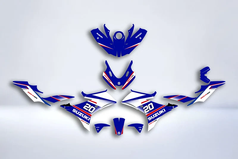 Kit Déco SUZUKI GSX-R 125 2026 - TRICOLOR