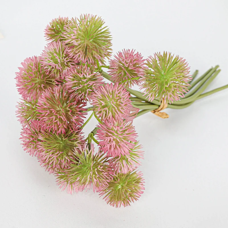Künstliche Pusteblumen, 6 Stück, 27 cm, Kunststoff, realistisches Design für Vasen, Hochzeiten, Dekoration, Innenbereich