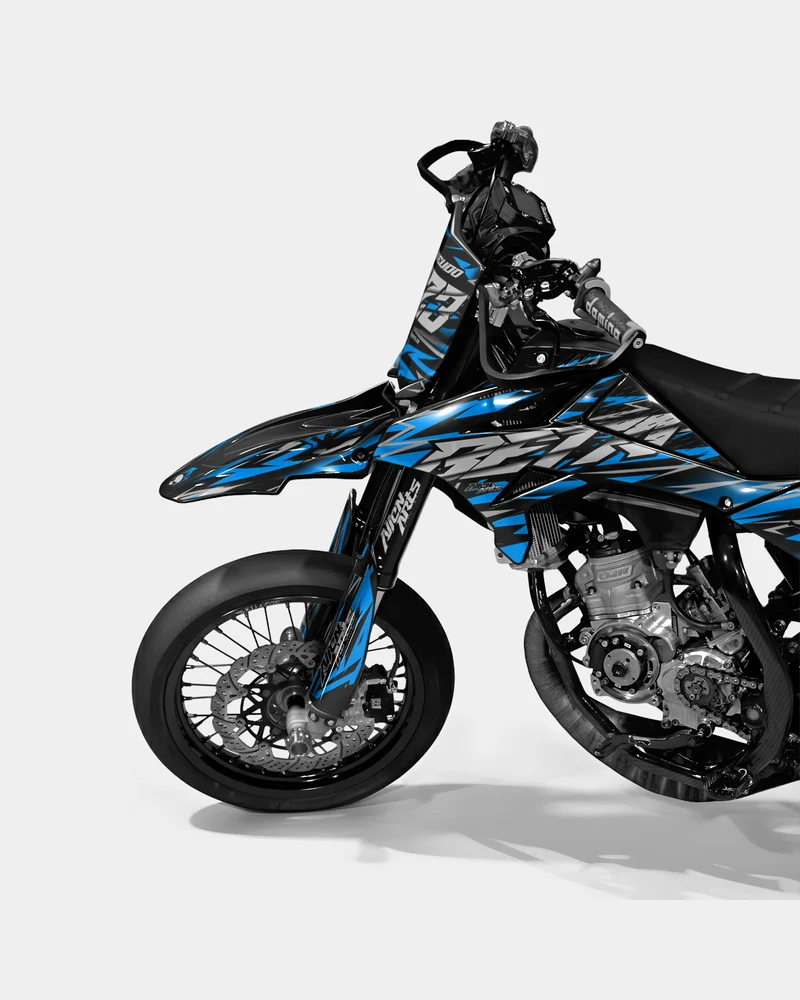 LUEUR - Kit deco BETA 50cc - Bleu