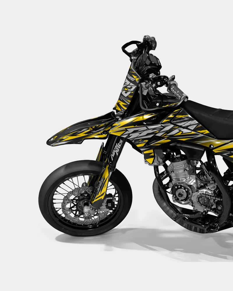 LUEUR - Kit deco BETA 50cc - Jaune Foncé