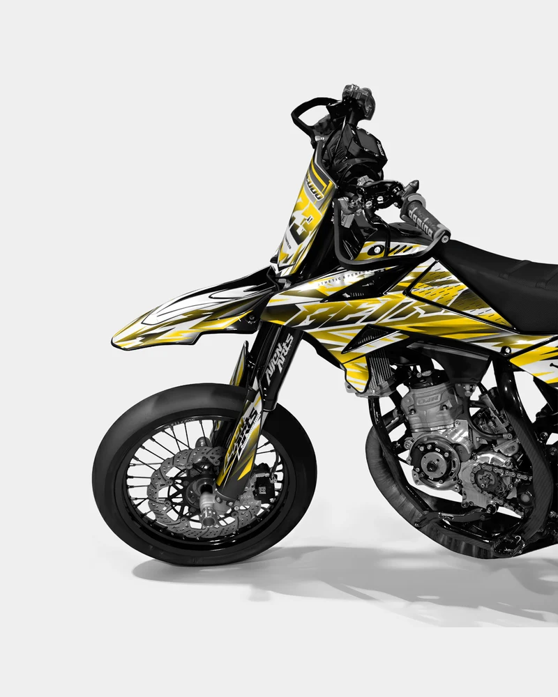 FIKA - Kit deco BETA 50cc - Jaune Foncé