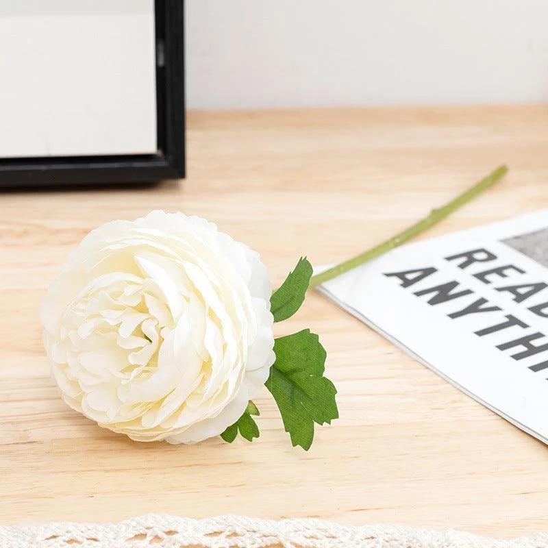 Künstliche Seiden-Pfingstrose, 30 cm, realistische Blume für Hochzeit, Dekoration, Floristik, Großhandel, 1 Stiel