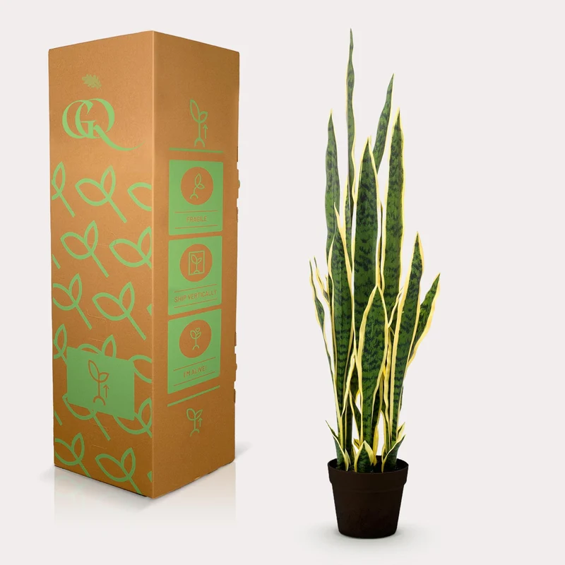 Kunstpflanze Sansevieria trifasciata (Frauenzunge) 97 cm