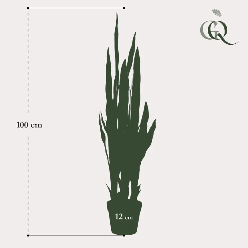 Kunstpflanze Sansevieria trifasciata (Frauenzunge) 97 cm