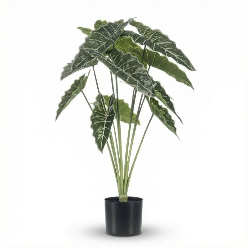 Kunstpflanze Alocasia 80 cm