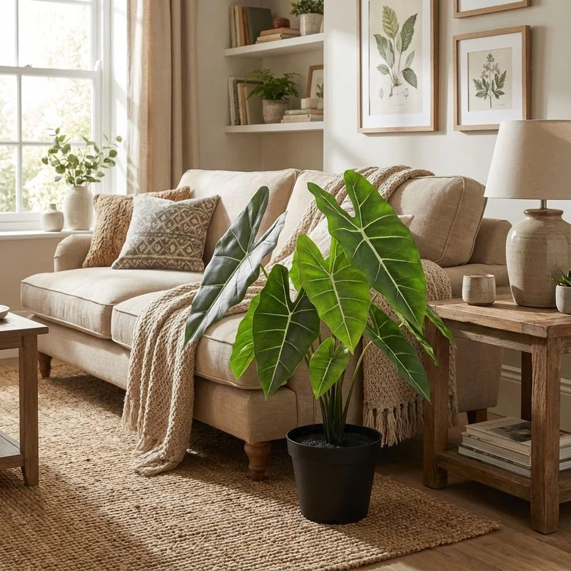 Künstliche Alocasia Polly 40cm