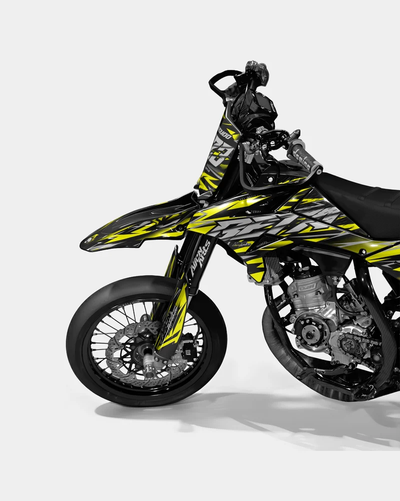 LUEUR - Kit deco BETA 50cc - Jaune