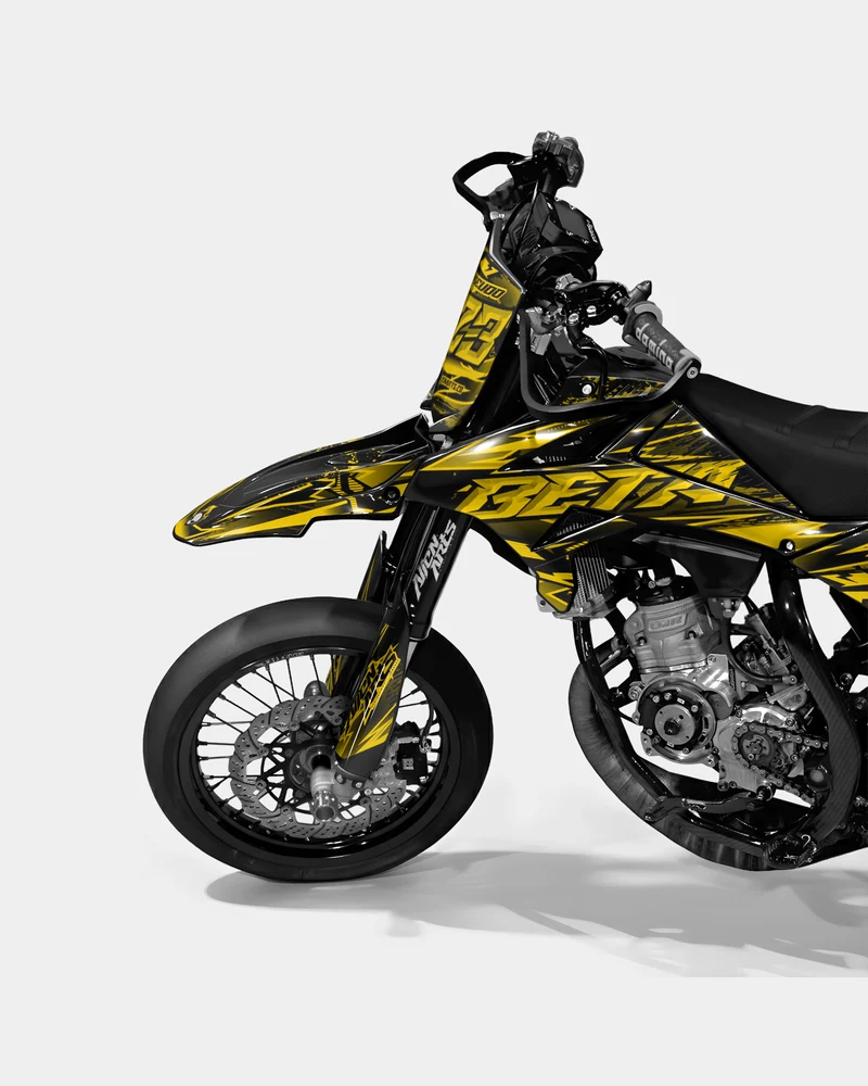 MIROIR - Kit deco BETA 50cc - Jaune Foncé