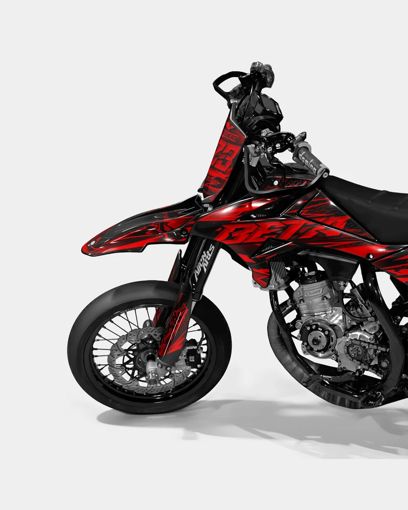 MIROIR - Kit deco BETA 50cc - Rouge