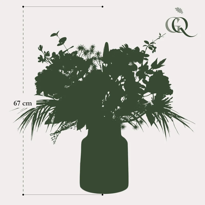 Kunstblumenstrauß M „Pretty Powerful“ 67 cm