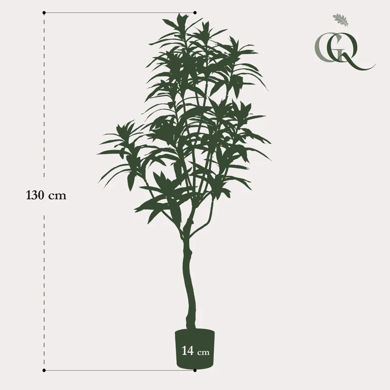 Kunstpflanze - Dracaena - Drachenbaum - 130 cm,155cm,190cm