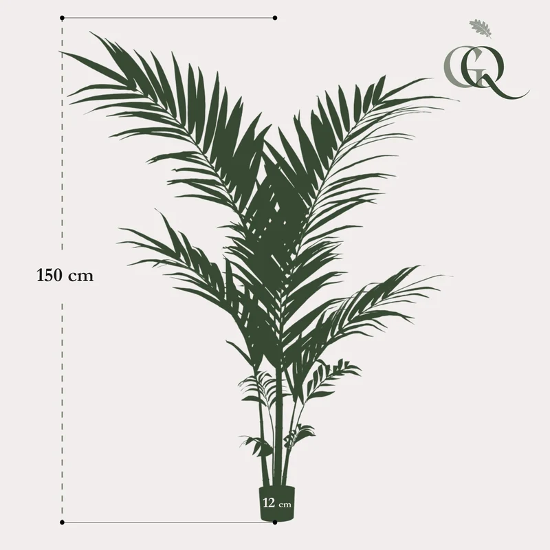 Künstliche Kentia-Palme - 65cm-210cm