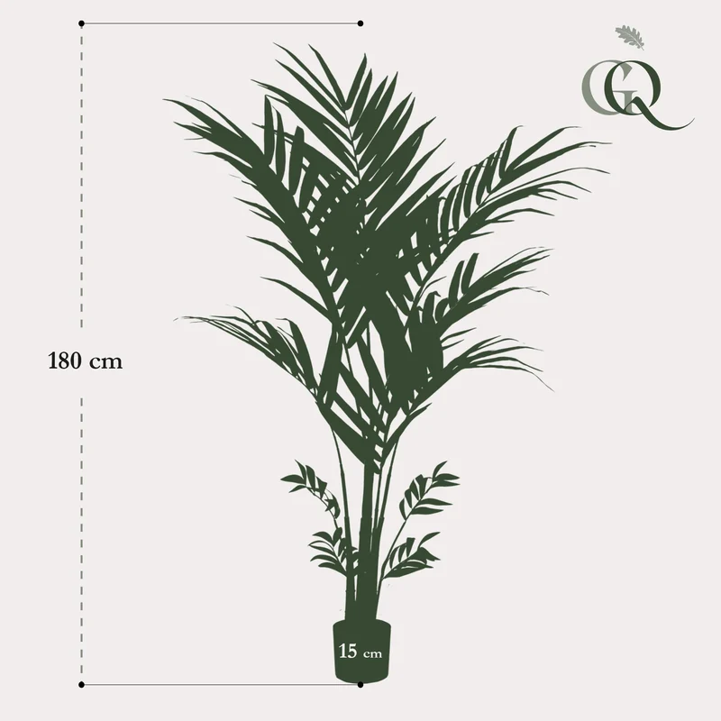 Künstliche Kentia-Palme - 65cm-210cm