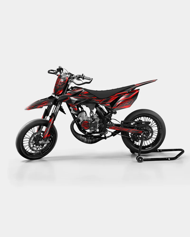 MISTRAL - Kit deco BETA 50cc - Rouge