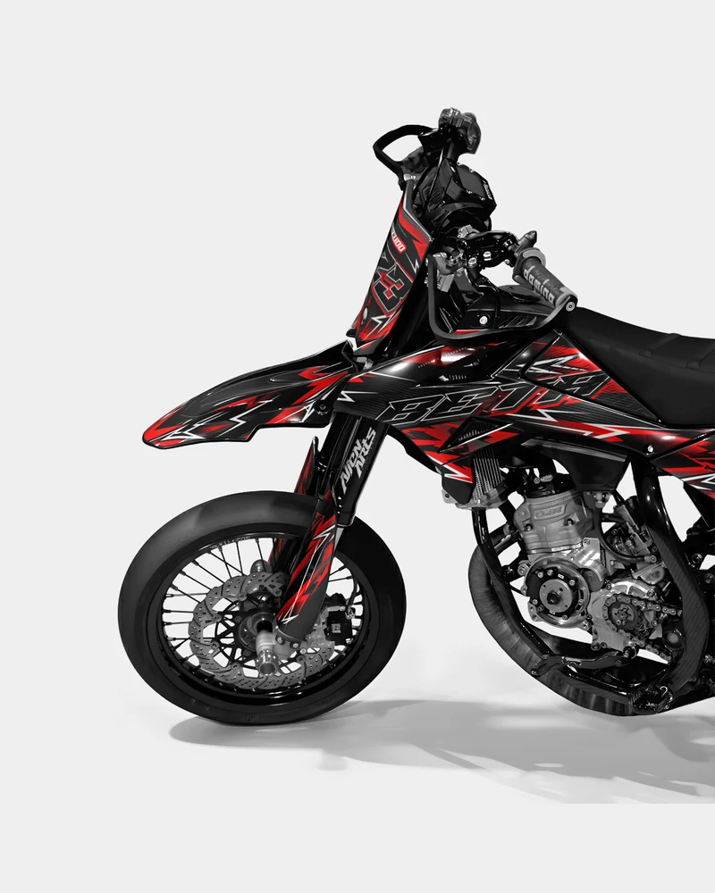 PIQUE - Kit deco BETA 50cc - Rouge