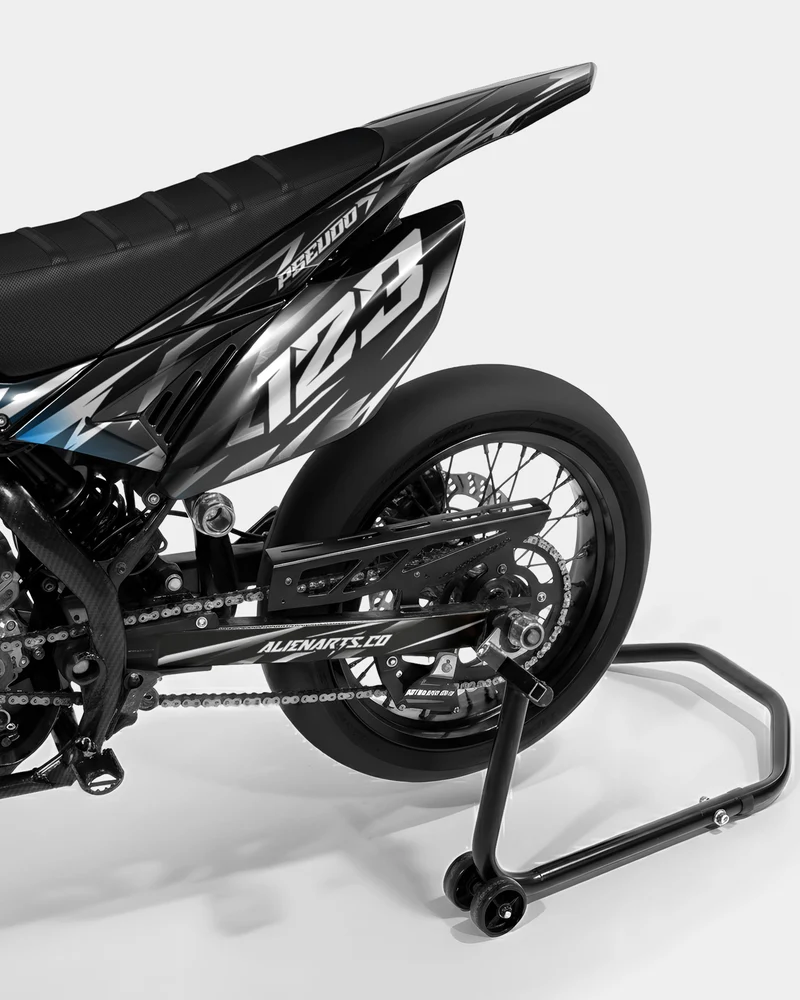 PLUME - Kit deco BETA 50cc - Bleu