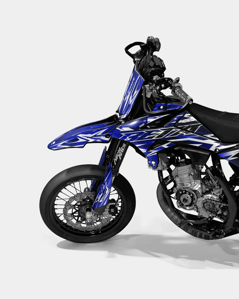 PLUME - Kit deco BETA 50cc - Bleu Foncé