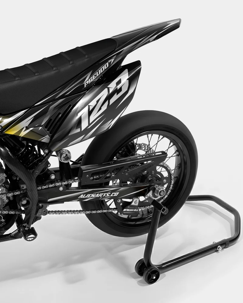 PLUME - Kit deco BETA 50cc - Jaune Foncé