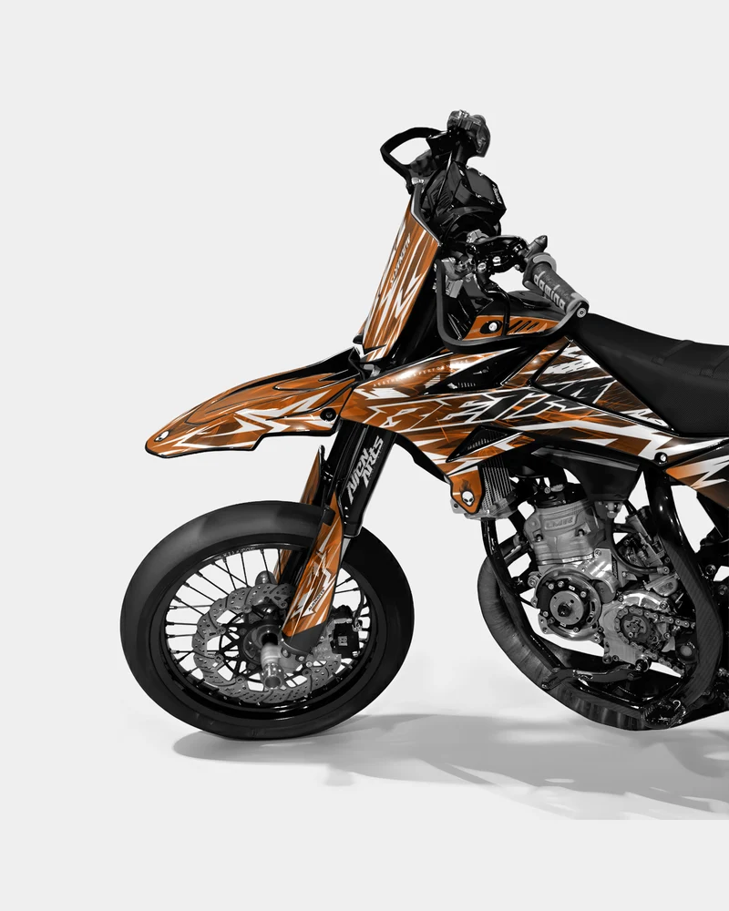 PLUME - Kit deco BETA 50cc - Orange