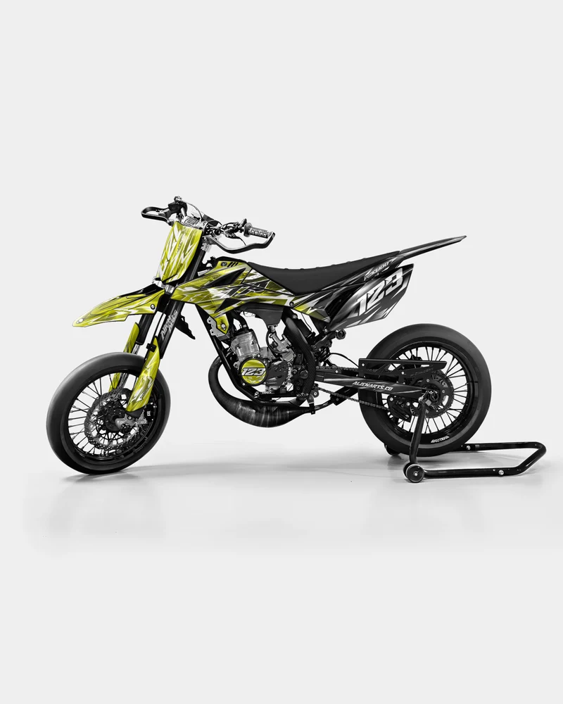 PLUME - Kit deco BETA 50cc - Jaune