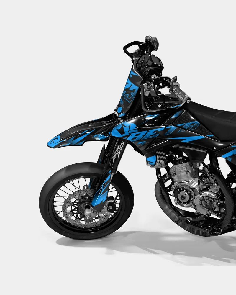 SABLE - Kit deco BETA 50cc - Bleu