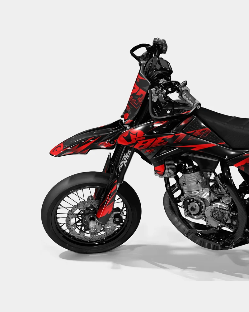 SABLE - Kit deco BETA 50cc - Rouge