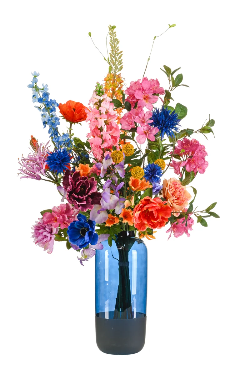 Künstlicher Blumenstrauß XL – Luxuriös und glamourös, 90 cm