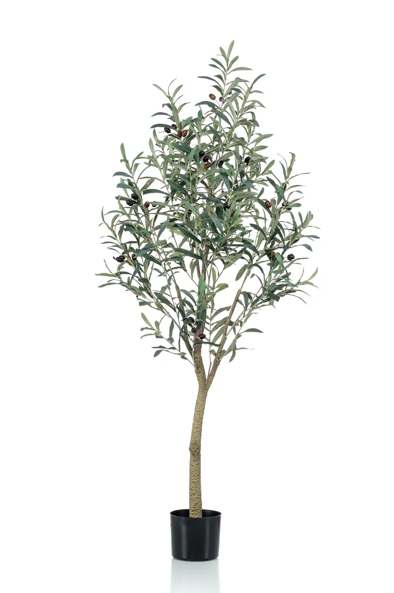 Künstlicher Olivenbaum kaufen – Olea europaea Kunstpflanze, 115–180 cm
