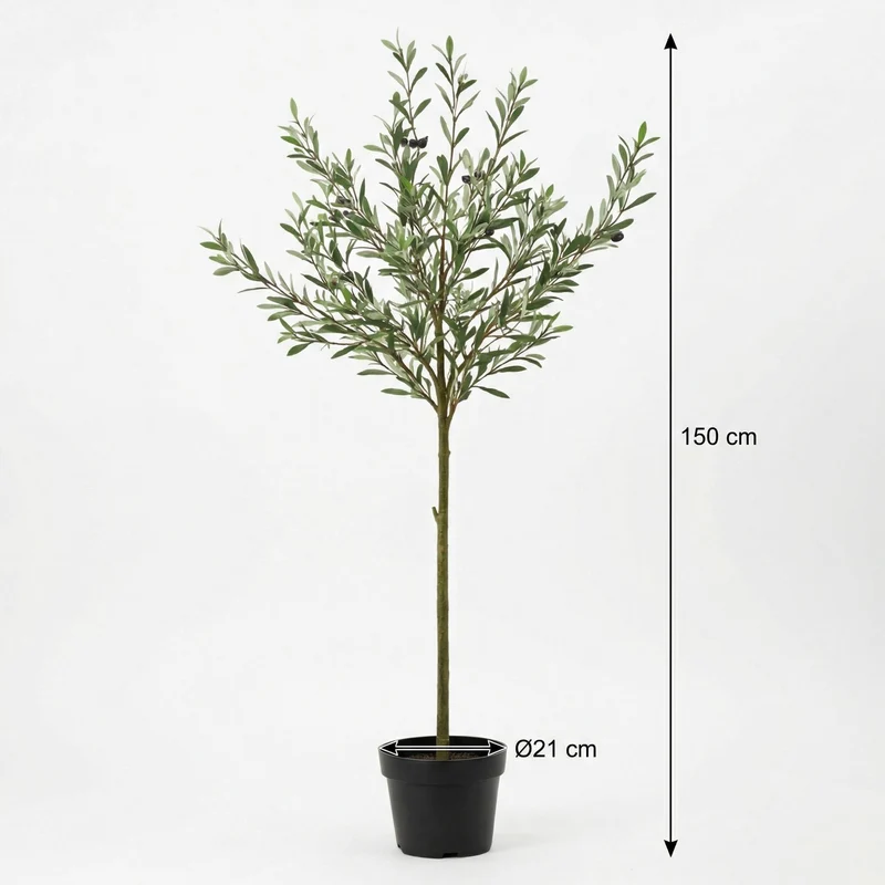 Künstlicher Olivenbaum kaufen – 150, 170 & 172 cm, pflegefrei