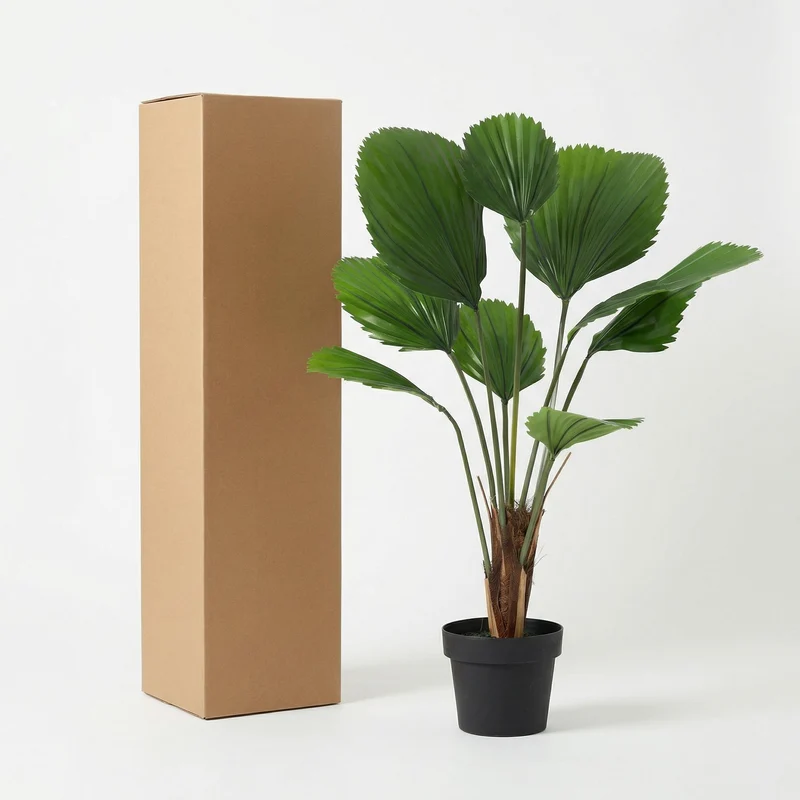 Kunstpflanze Licuala Grandis - 104cm