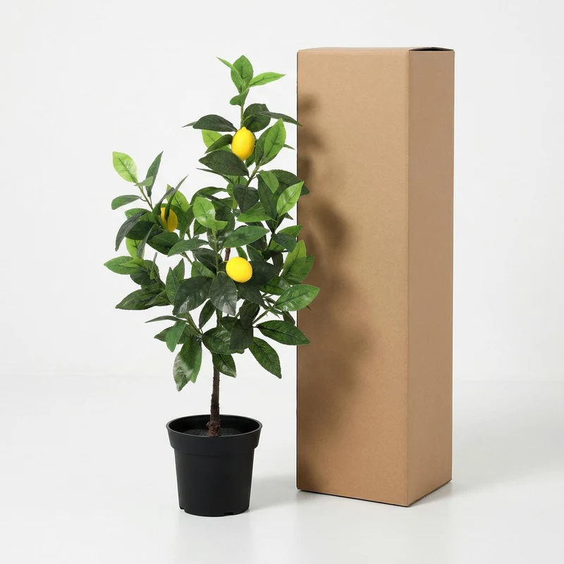 Kunstpflanze Zitronenbaum 65cm & 150cm