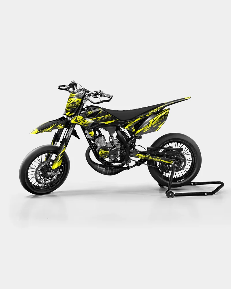 SABLE - Kit deco BETA 50cc - Jaune