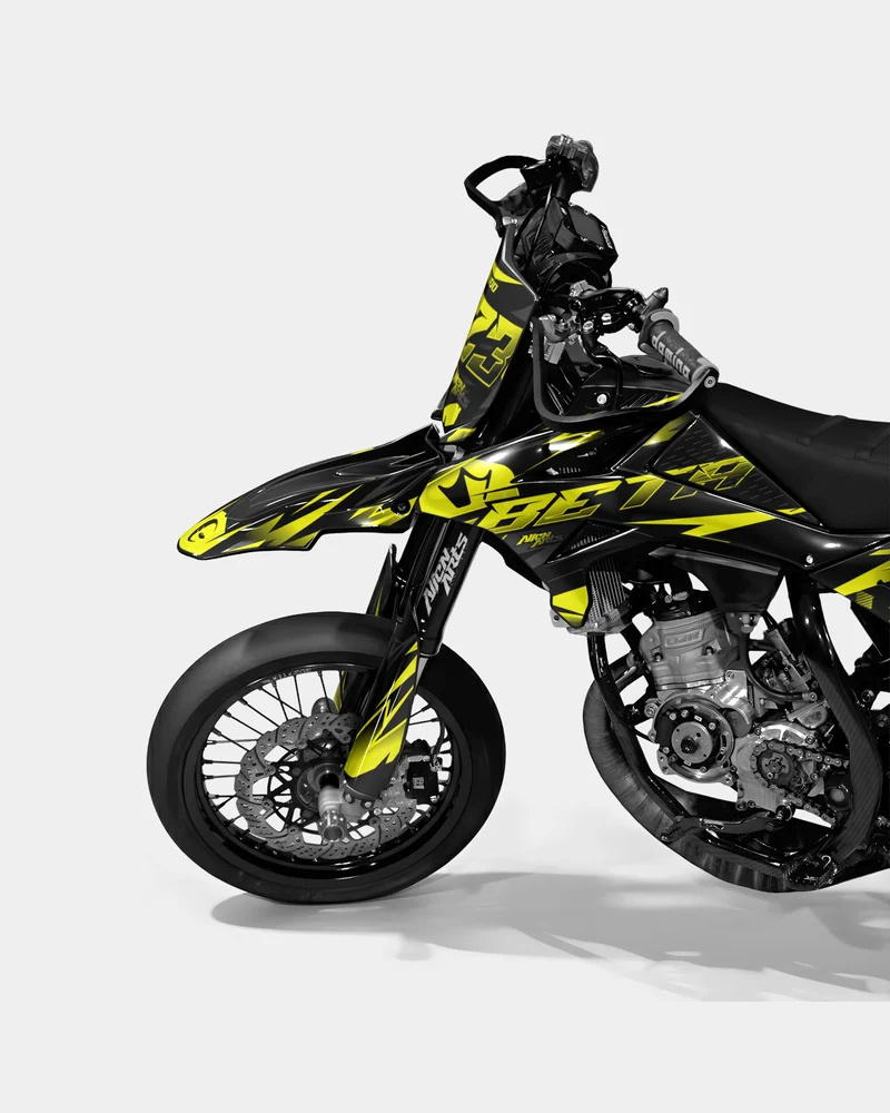 SABLE - Kit deco BETA 50cc - Jaune