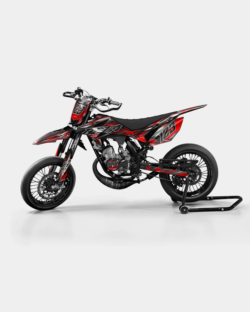 SENSO - Kit deco BETA 50cc - Rouge