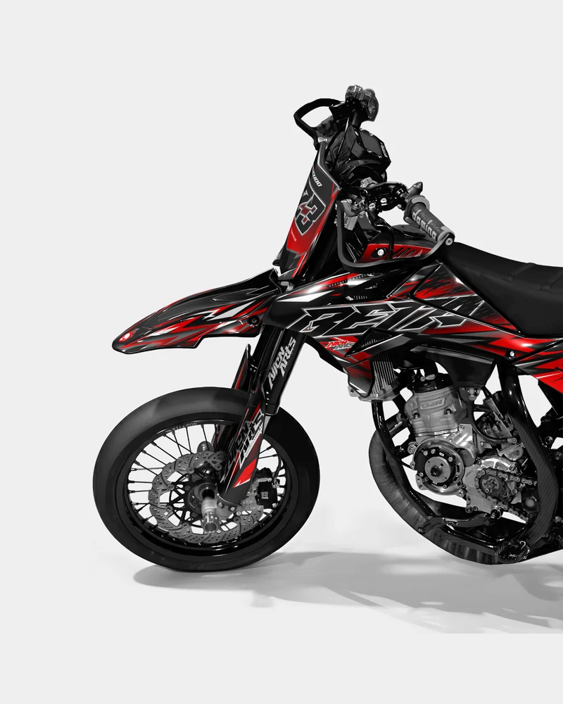 SENSO - Kit deco BETA 50cc - Rouge