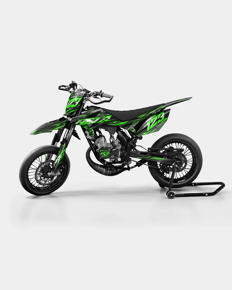 VAGUE - Kit deco BETA 50cc - Vert