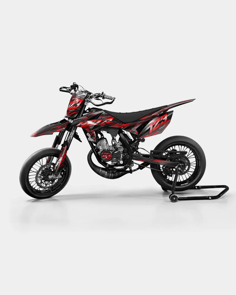 VAGUE - Kit deco BETA 50cc - Rouge