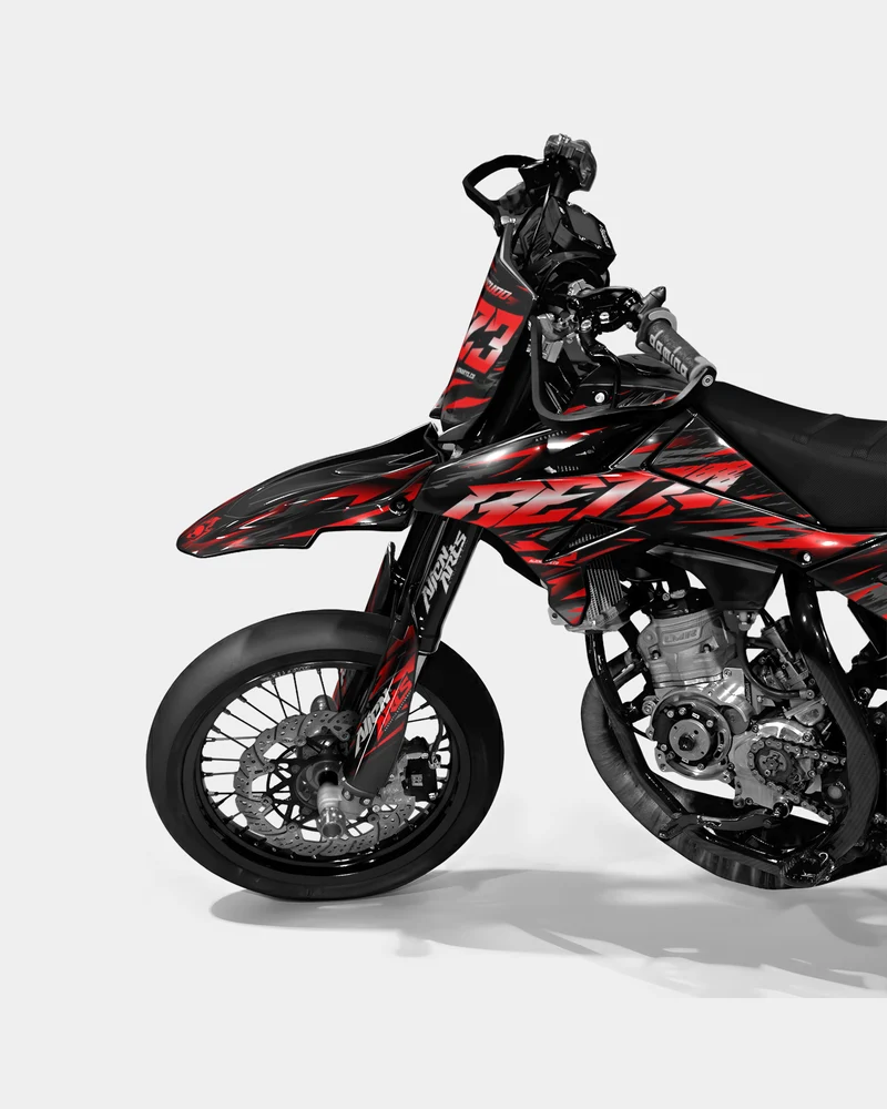 VAGUE - Kit deco BETA 50cc - Rouge